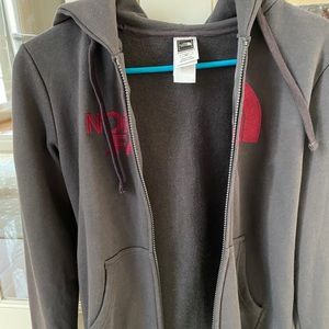 Women’s Full Zip Northface Hoodie.